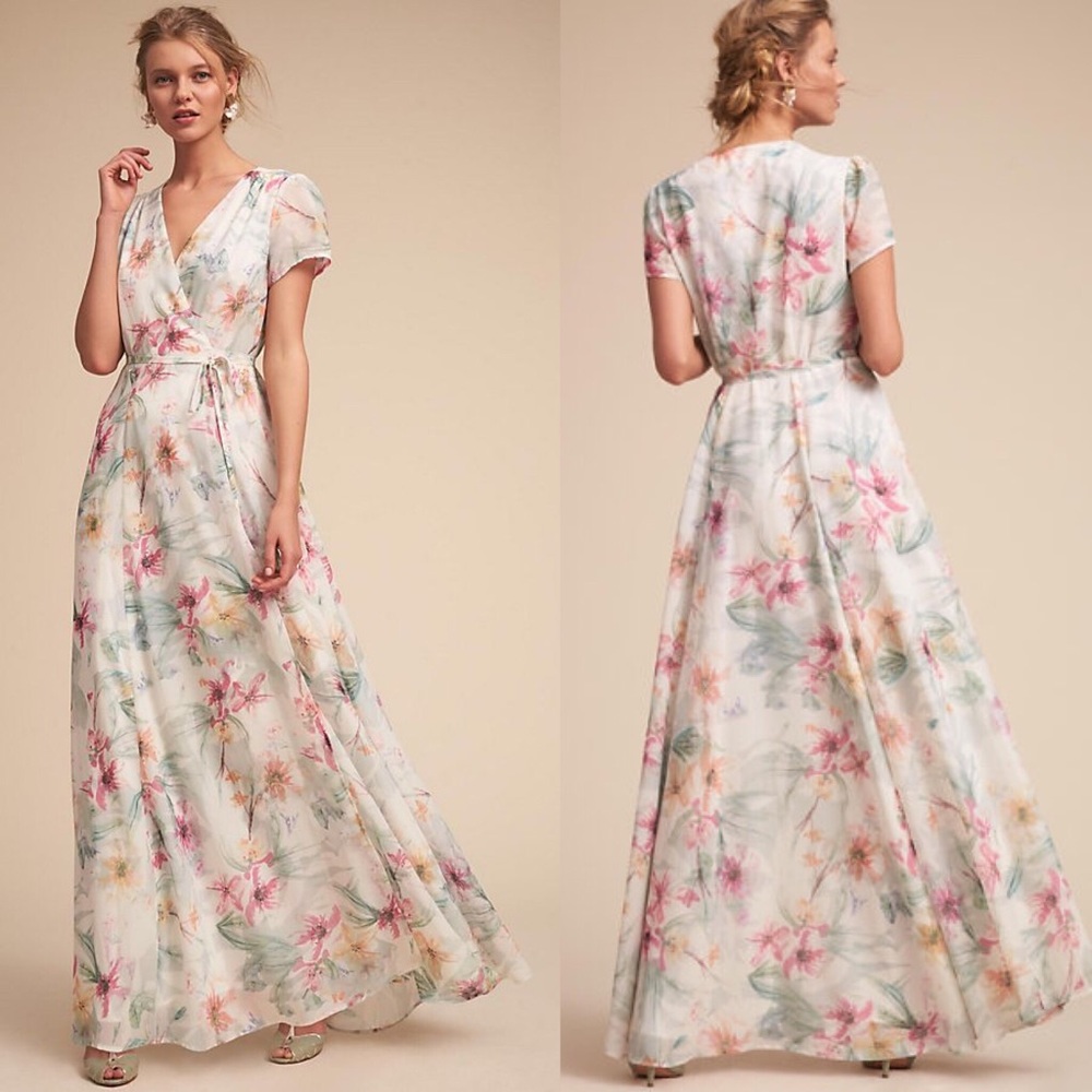 NWT Anthropologie Calypso Maxi Dress